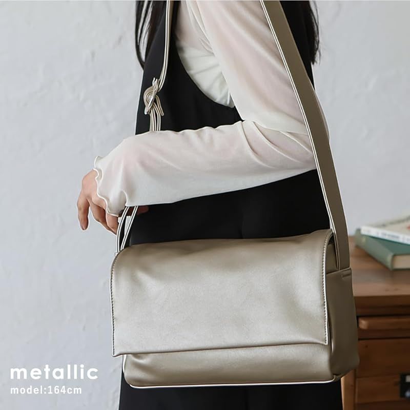 VITAFELICE ヴィータフェリーチェ ワンショルダーボディバッグ レディース inb-10202p メタリック 0