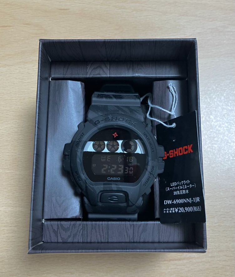 カシオ ジーショック DW-6900NNJ-1JR CASIO メンズ時計
