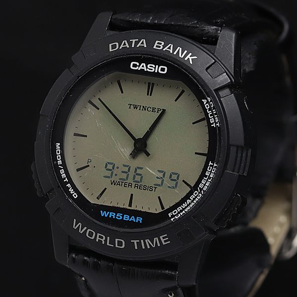 【YT-TC③17】CASIO/カシオ AB-200 アナデジ 3針QZ TELEMEMO20、テレメモ20 稼働品 Casio AB-200 Quartz Ana Digi 321 Vintage Watch For Parts | eBay