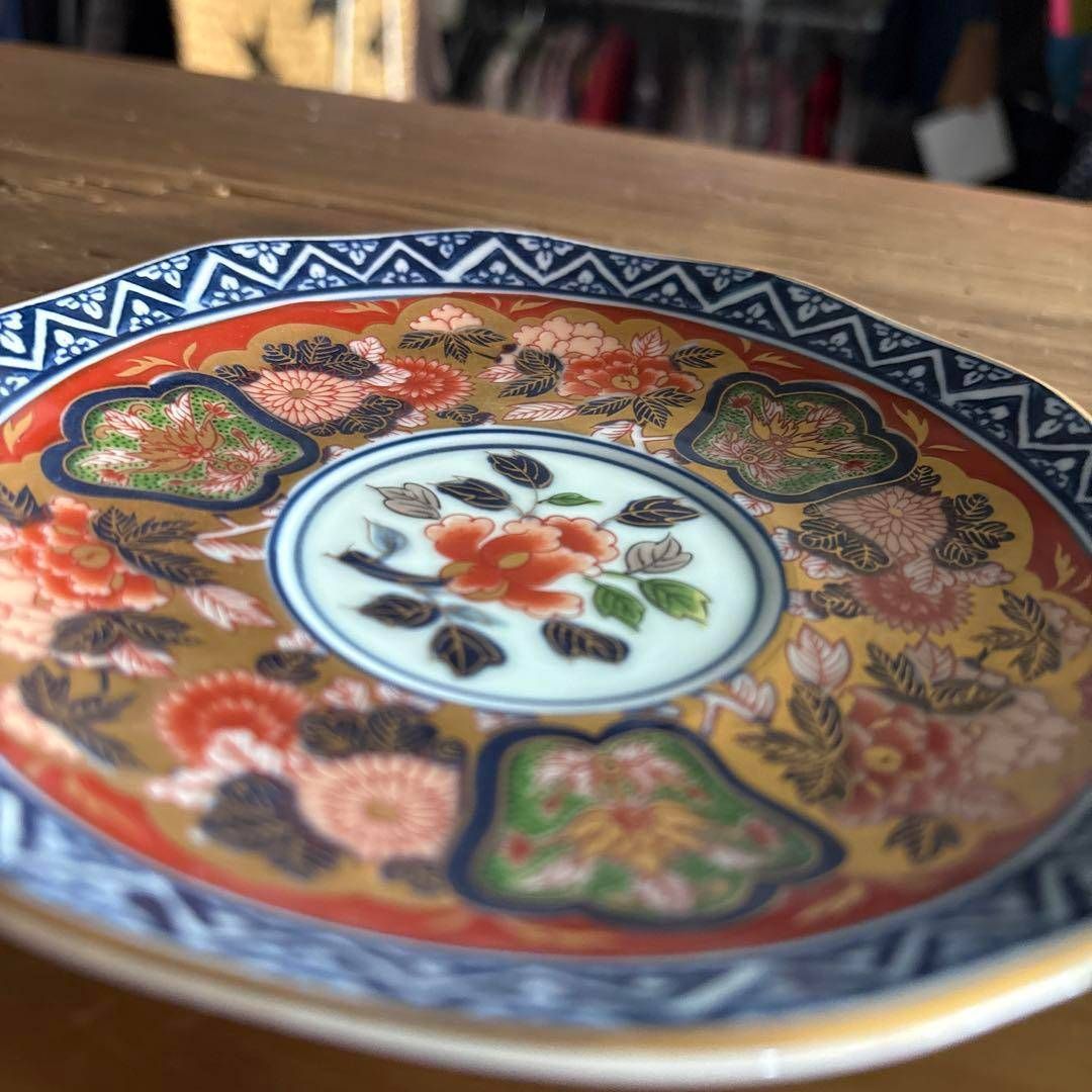 日肥其泉 昭和年製 カップ&ソーサー ゴールド 花柄 金 和柄 豪華 日肥