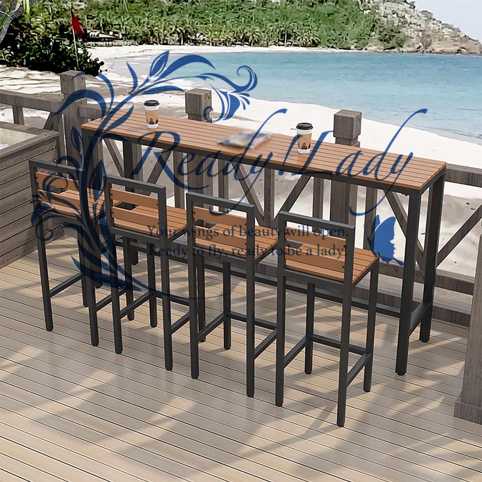 KRISTALIA POULE カウンターテーブル※購入前に必ずコメントください