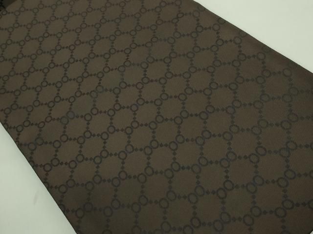 平和屋着物□極上 両面 六通柄袋帯 網目文 金糸 逸品 DZAA7193kh5  