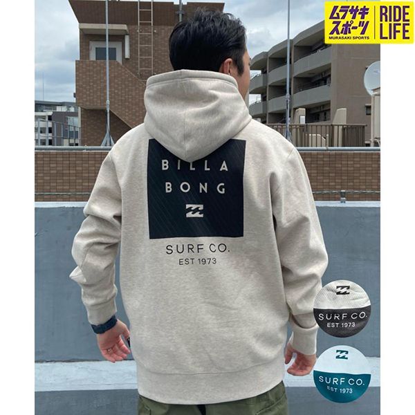 BILLABONG/ビラボン プルオーバー パーカー スウェット 撥水 ムラサキ