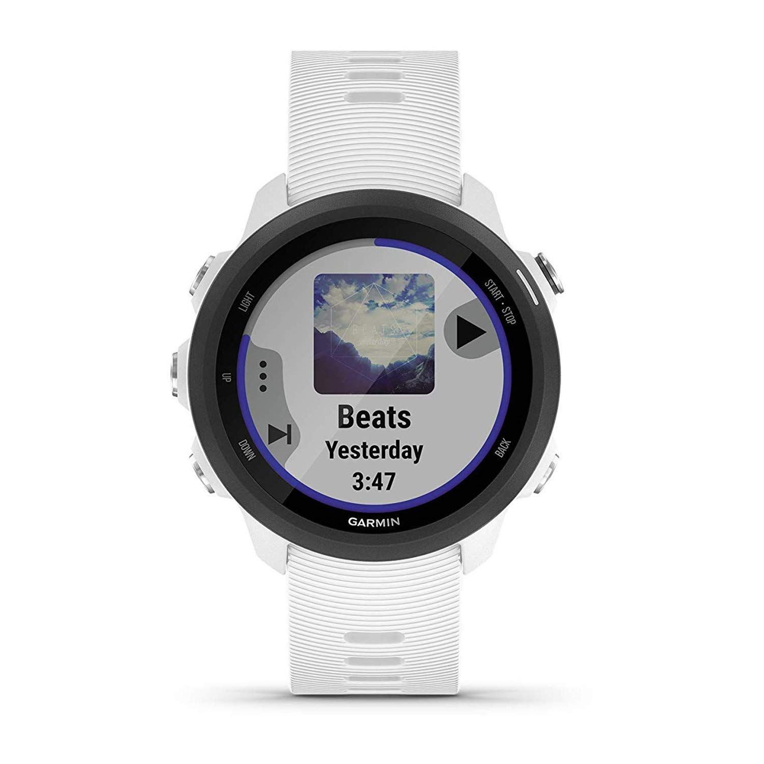 GARMIN(ガーミン) ForeAthlete 245 Music White Black 010-02120-71 [ホワイト ブラック] [単品]