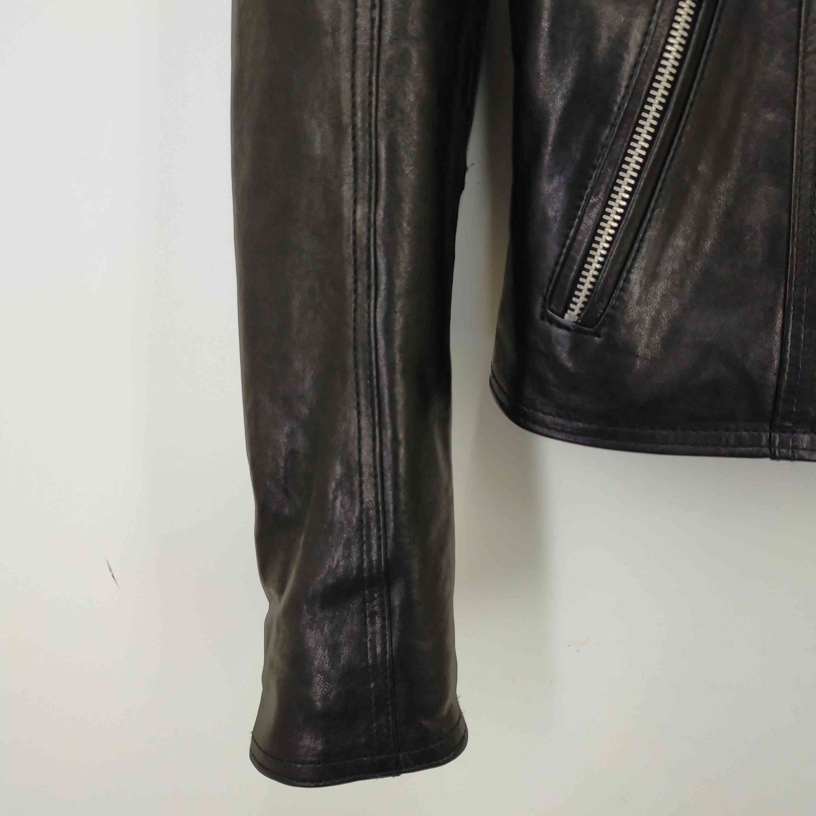 ベラペレ VERA PELLE レザー ダブル ライダース ジャケット