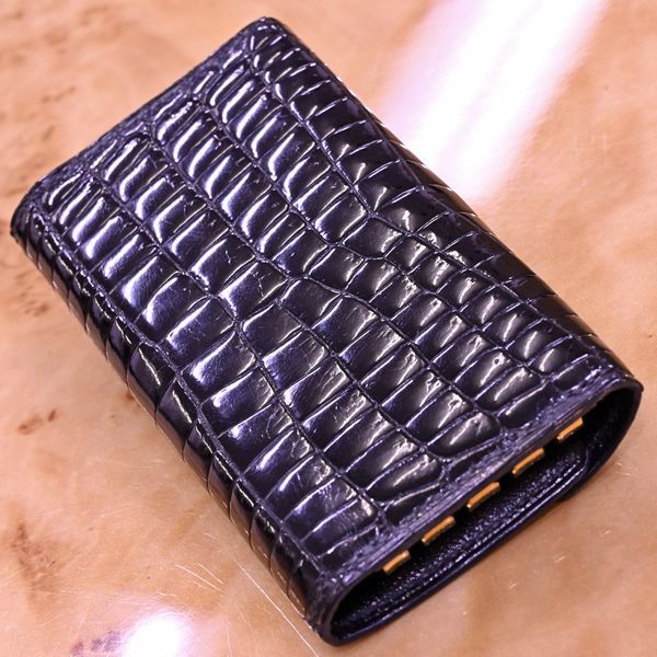 モラビト Men's WALLET クロコダイルレザー極上品