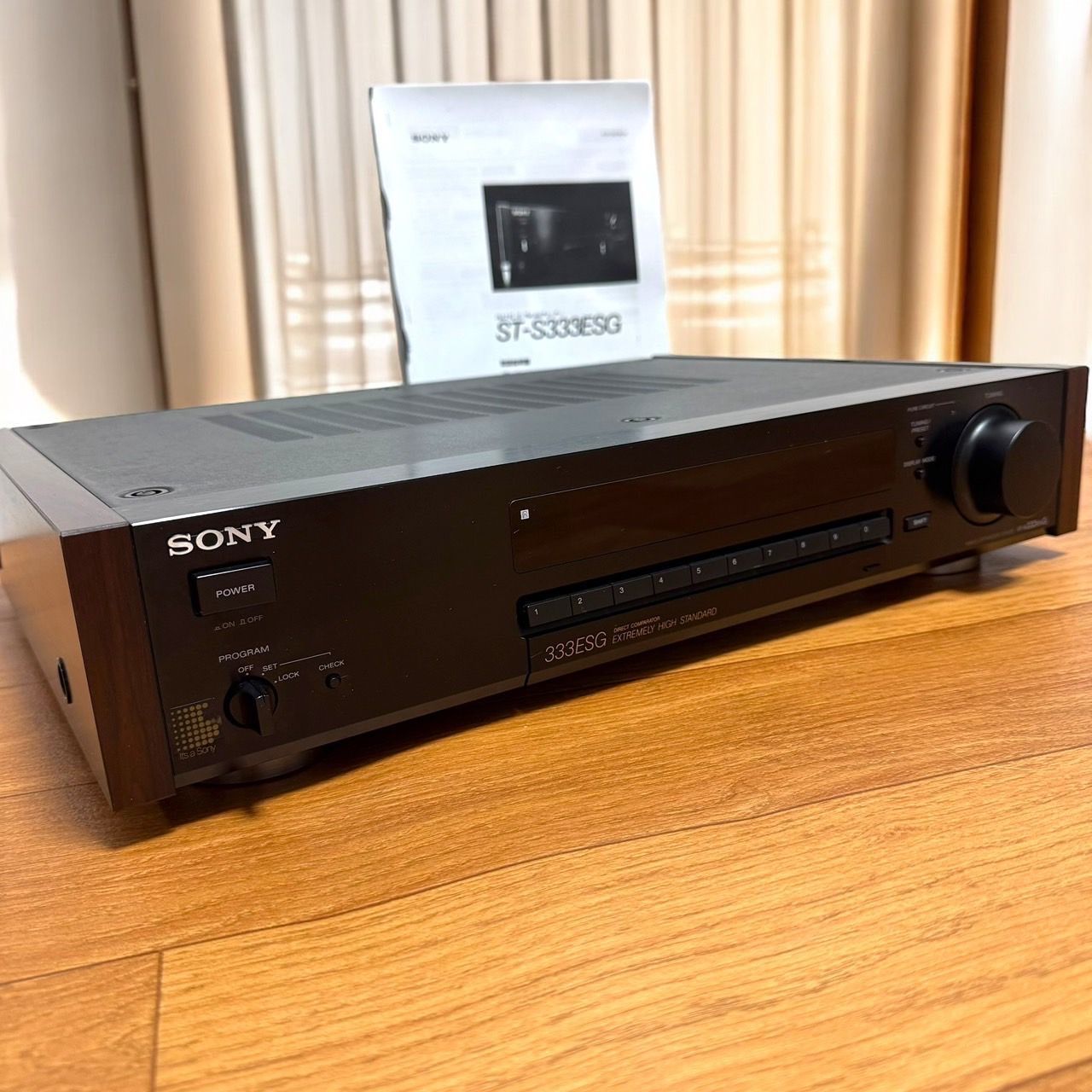 ☆送料無料 良品 SONY ソニー ST-S333ESG FM AM ステレオ