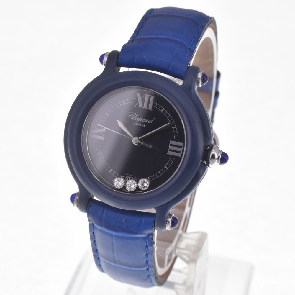 ショパール Chopard 27/7779 ビーハッピー 3P ダイヤモンド クォーツ  