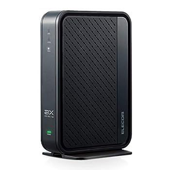 【中古】(非常に良い)エレコム WiFi ルーター Wi-Fi6 11ax 2402+574Mbps フレッツ光・光コラボ IPv6(IPoE)対応 WRC-X3000GSN