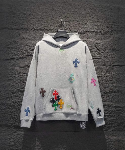Chrome Hearts クロムハーツ パーカー 長袖 十字架 柔らかい 快適 軽い 柔らかい トップス 長袖 人気 男女兼用 並行輸入品