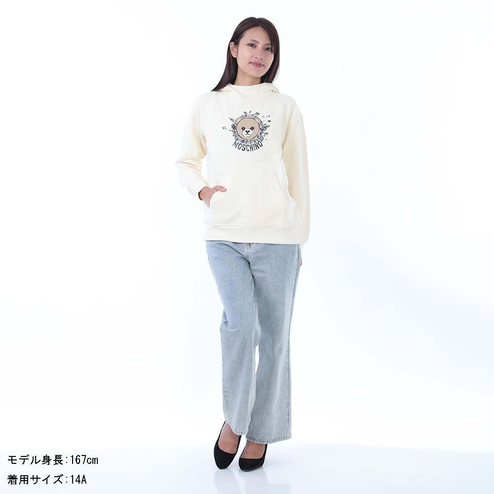 MOSCHINO KIDS モスキーノキッズ HUF096 LCA23 10123 パーカー|フーディー 大人もOK