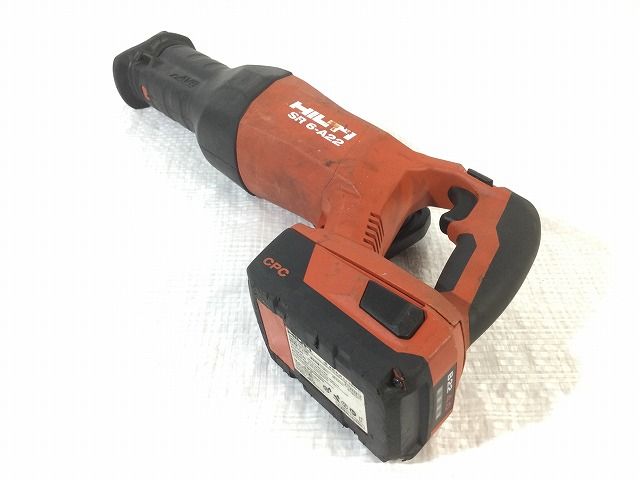 ☆中古品☆HILTI ヒルティ 22V 充電式レシプロソー SR6-A22 バッテリー2個 B22/5.2 B22/4.0 充電器 ケース付  コードレス セーバソー 94669 - メルカリ