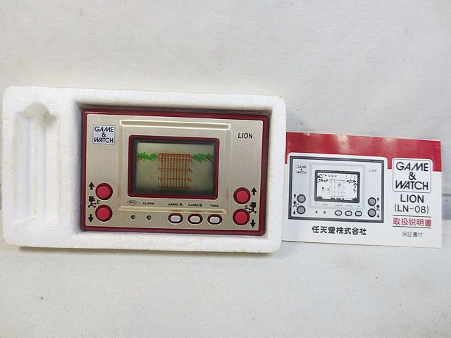 ゲーム&ウォッチ LION ライオン 動作確認済 任天堂 ゲームウォッチ