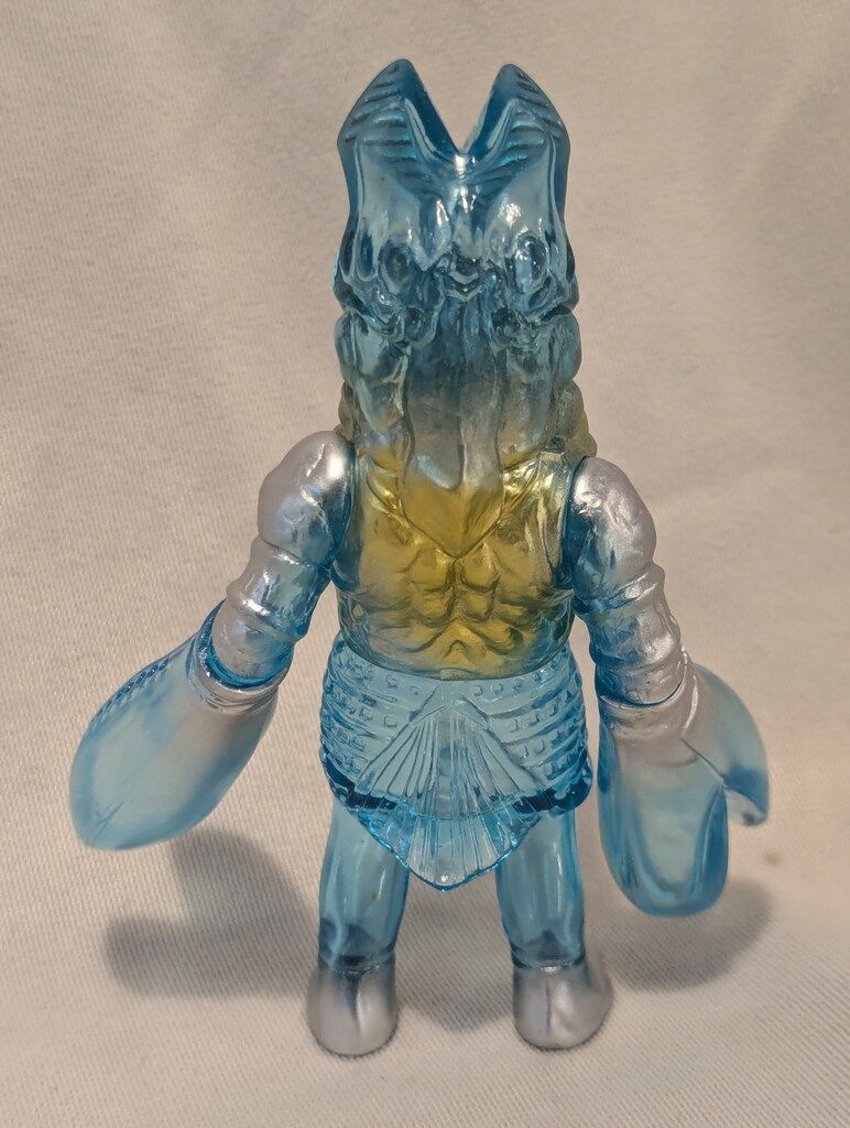 MAXTOY ミニソフビ怪獣倉庫シリーズ バルタン星人 クリアスカイブルー