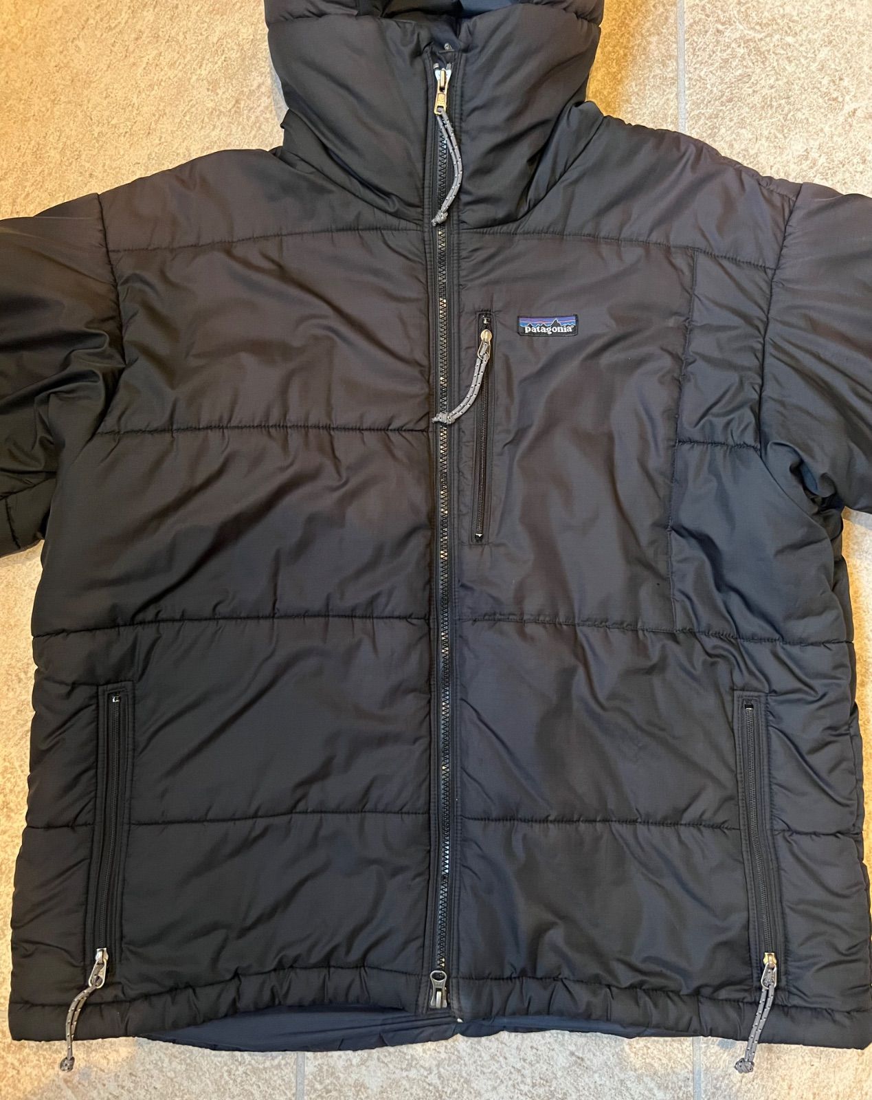 名作/ 極希少】2001年製 Patagonia パタゴニア ブラック×ネイビー ダス