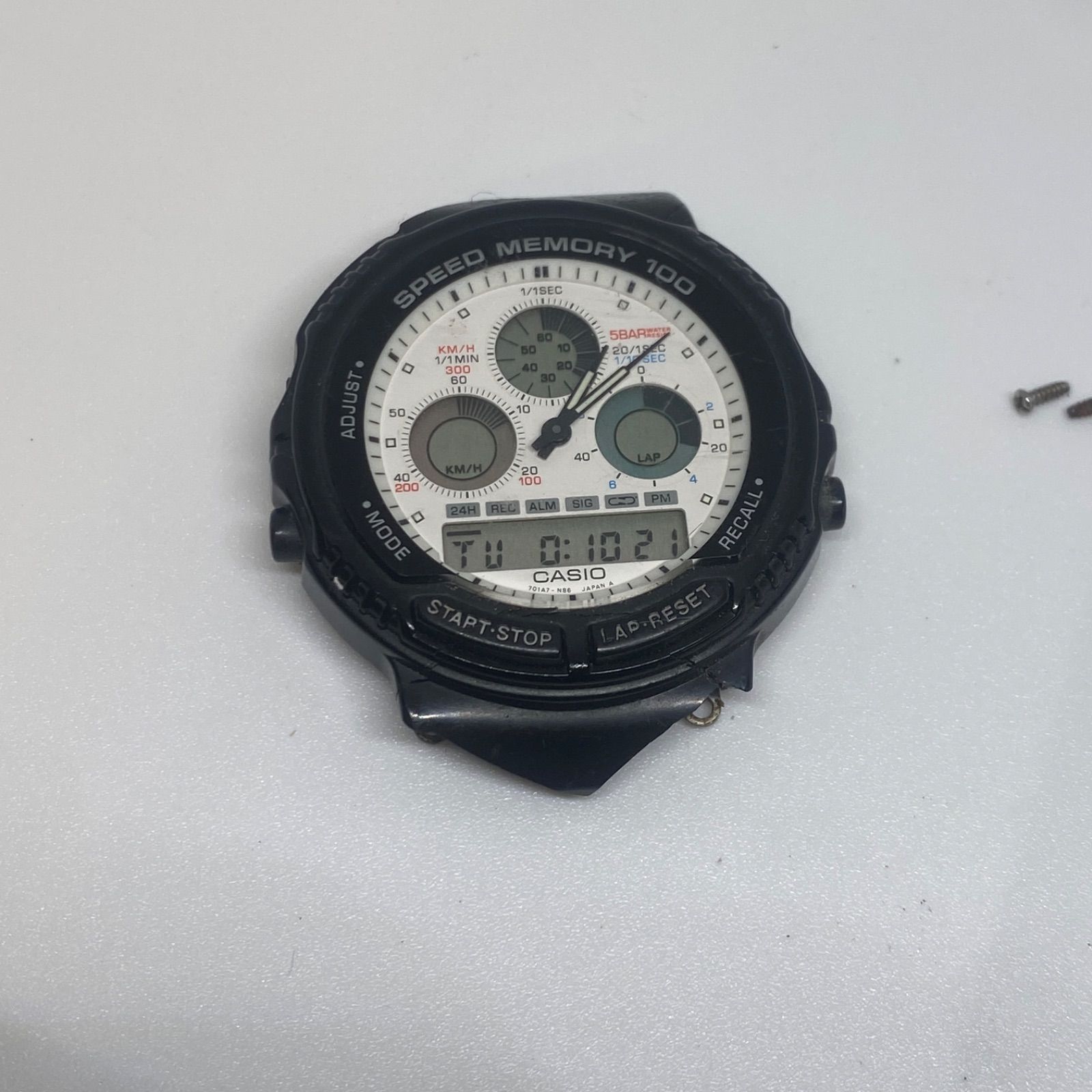 希少 CASIO カシオ AW-20 SPEED MEMORY 100 ヴィンテージ メンズ