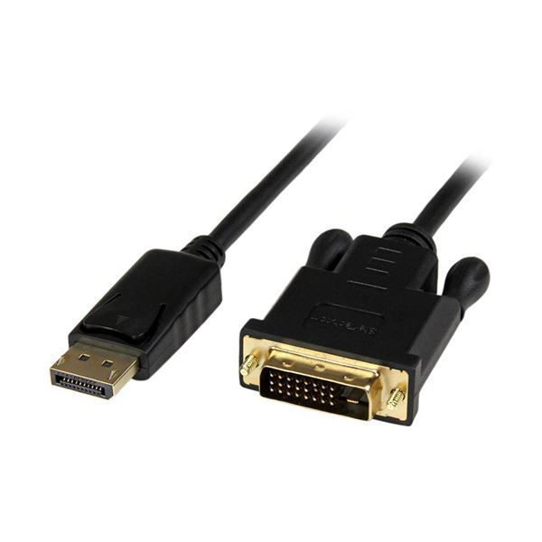 StarTech.com DisplayPort-DVIアクティブケーブル 91cm オス オス 1920×1200対応 ブラックDP2DVIMM3BS 1本