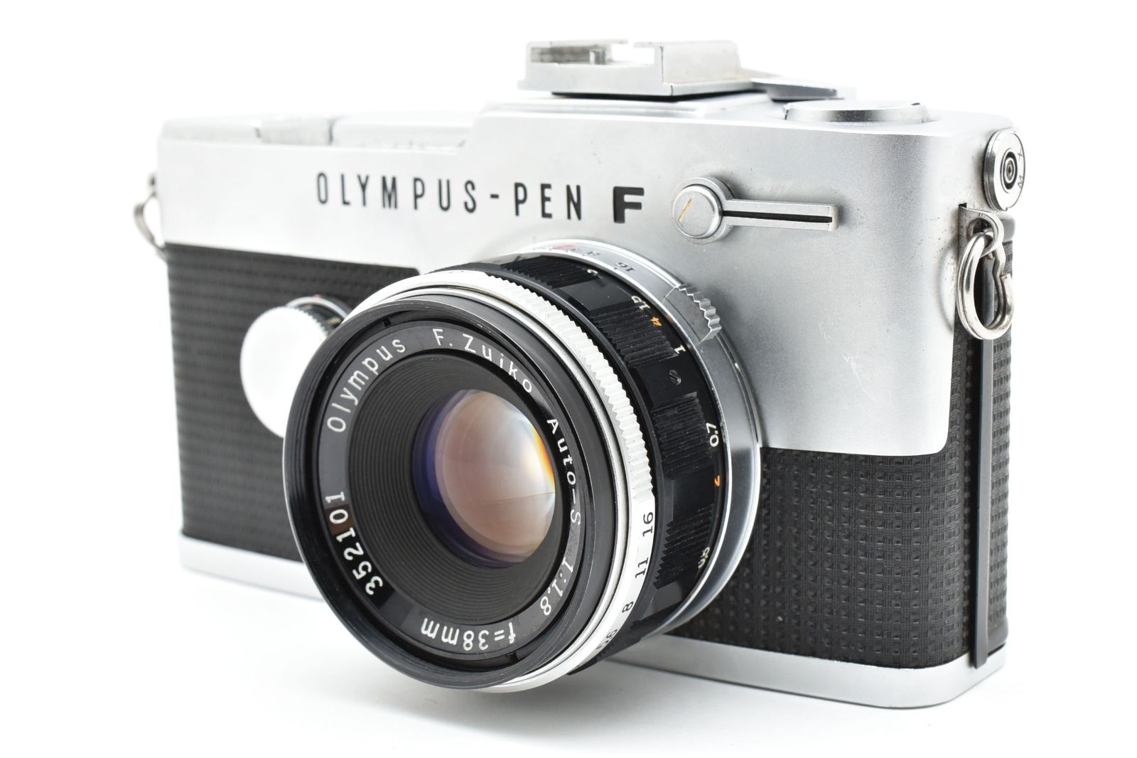5191 Olympus Pen FT G.zuiko Auto-S 38mm F1.8 Tested New Seals オリンパス MFフィルムカメラ