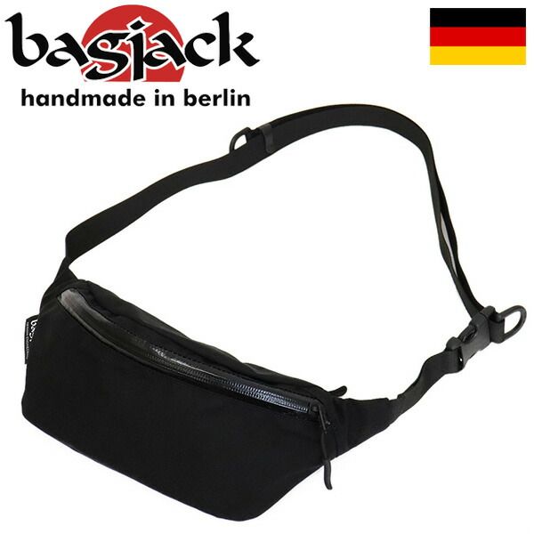 bag jack (バッグジャック) HIP BAG ヒップバッグ BLACK BJ006