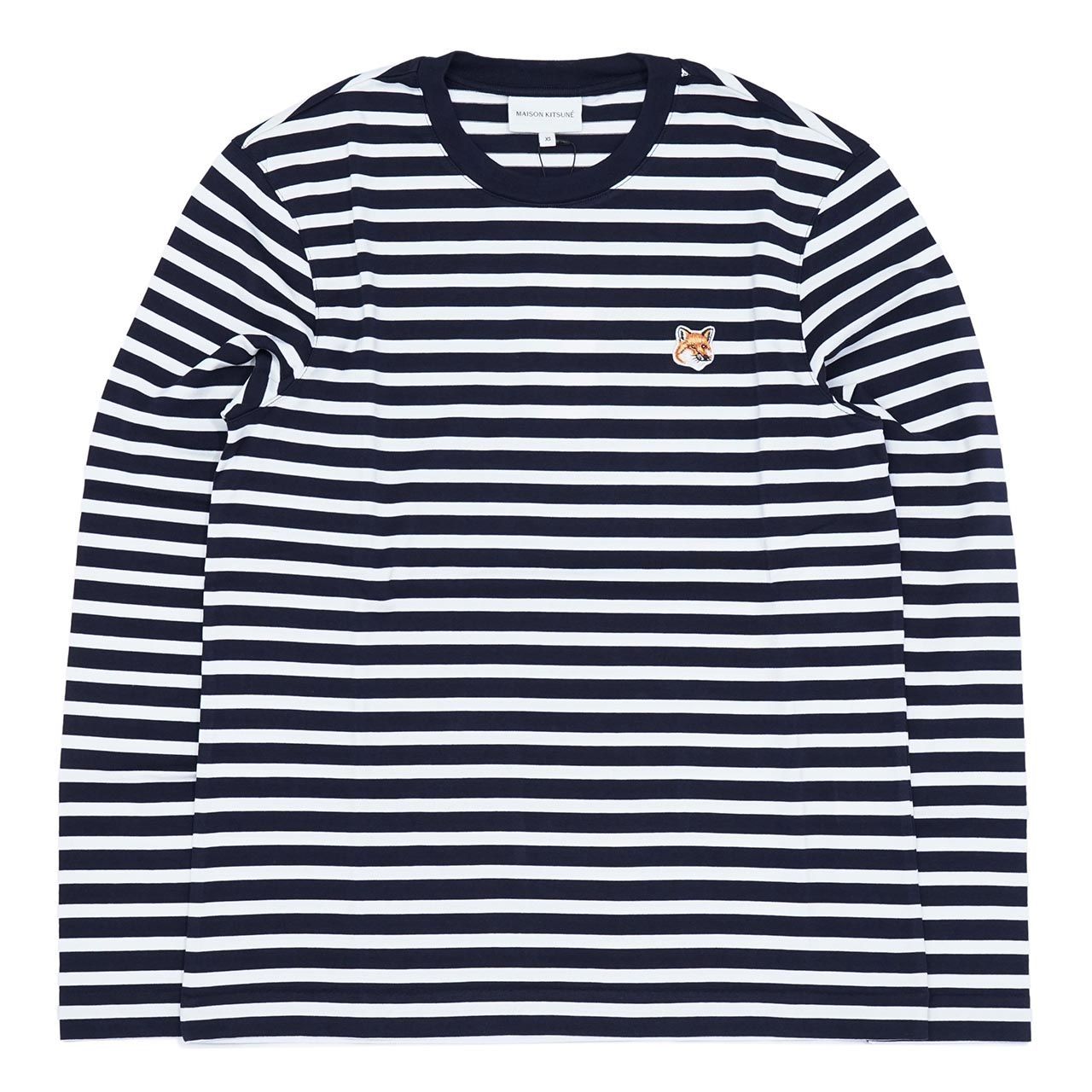 Maison Kitsune(メゾン キツネ) 長袖 Tシャツ XSサイズ LM00105KJ0044 