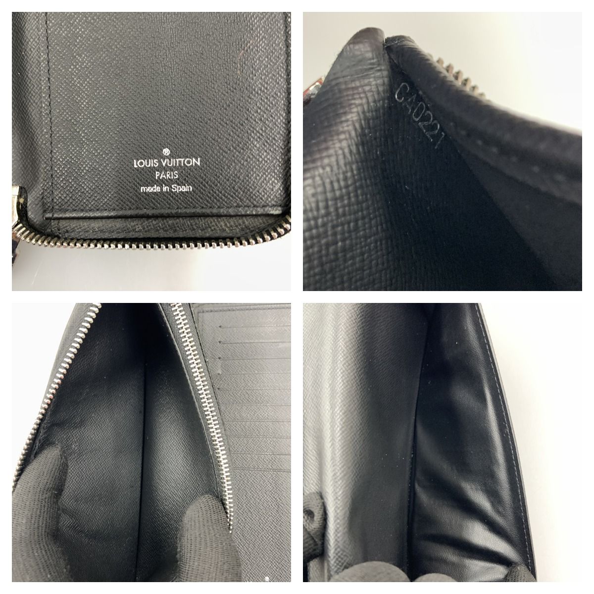 〇〇LOUIS VUITTON ルイヴィトン タイガ ジッピーウォレット ヴェル 
