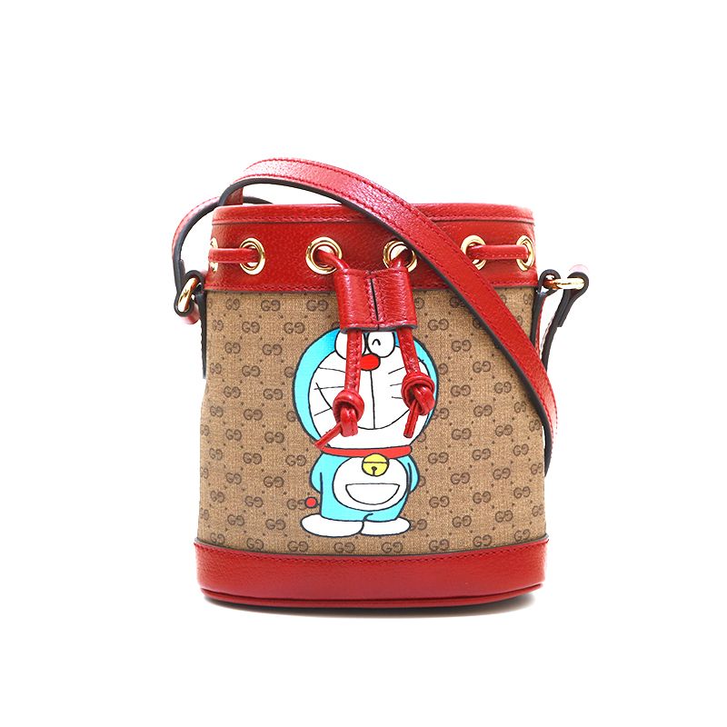 GUCCI グッチ ショルダーバッグ ドラえもん ミニGGスプリーム