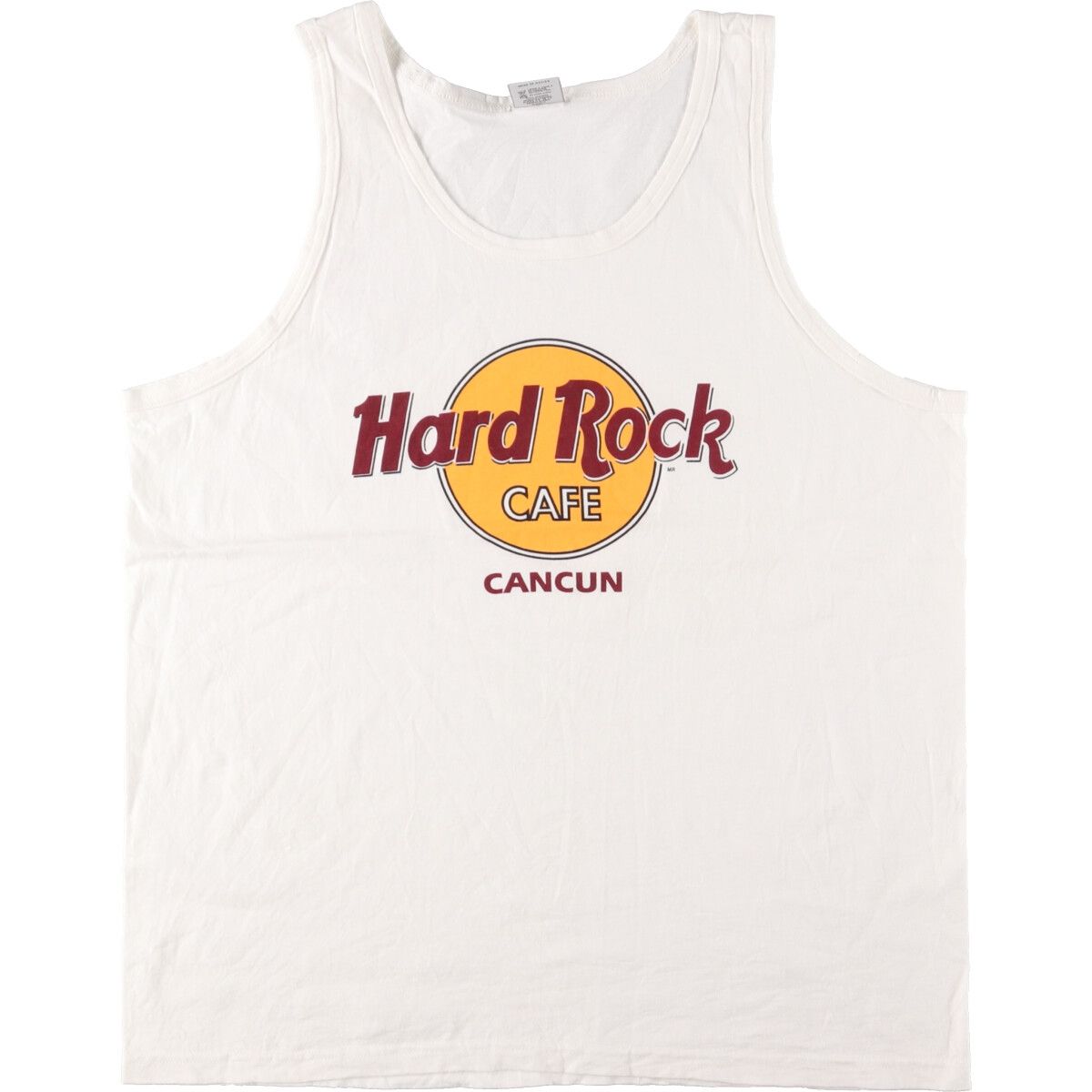 ALOHA CLUB ハードロックカフェ タンクトップ メンズL /wbe3141 90s HARD ROCK CAFE TANK TOP LOS ANGELS