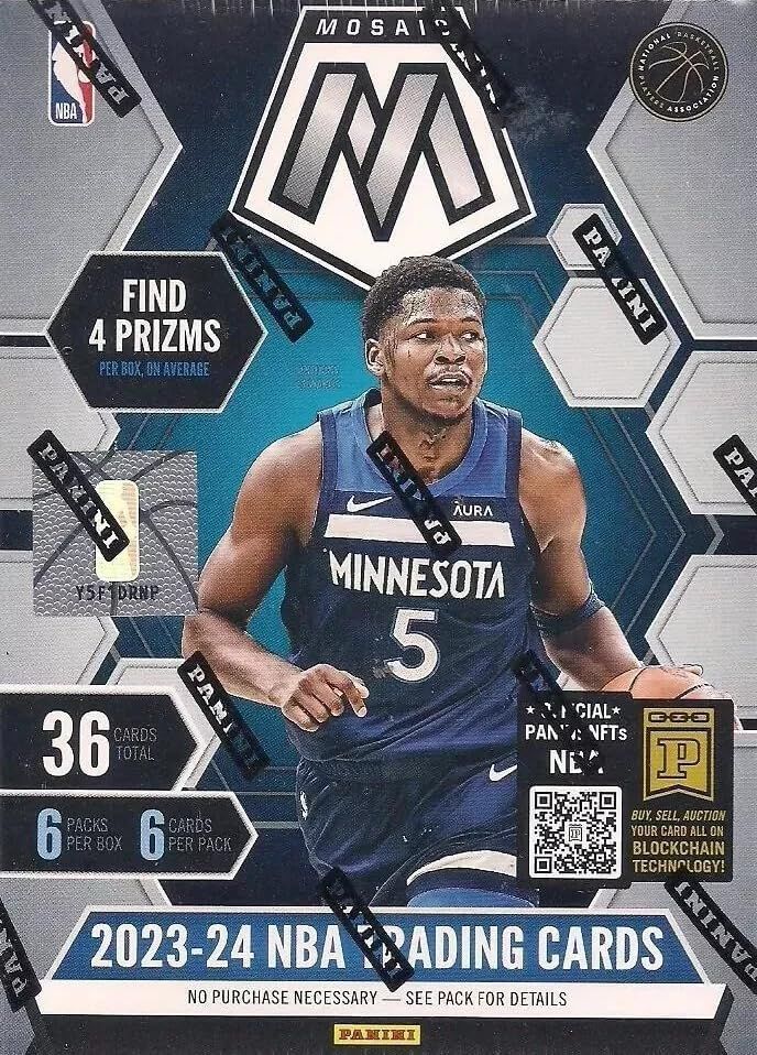 2025|24 Panini Mosaic Basketball 6-Pack Blaster Box 並行輸入品