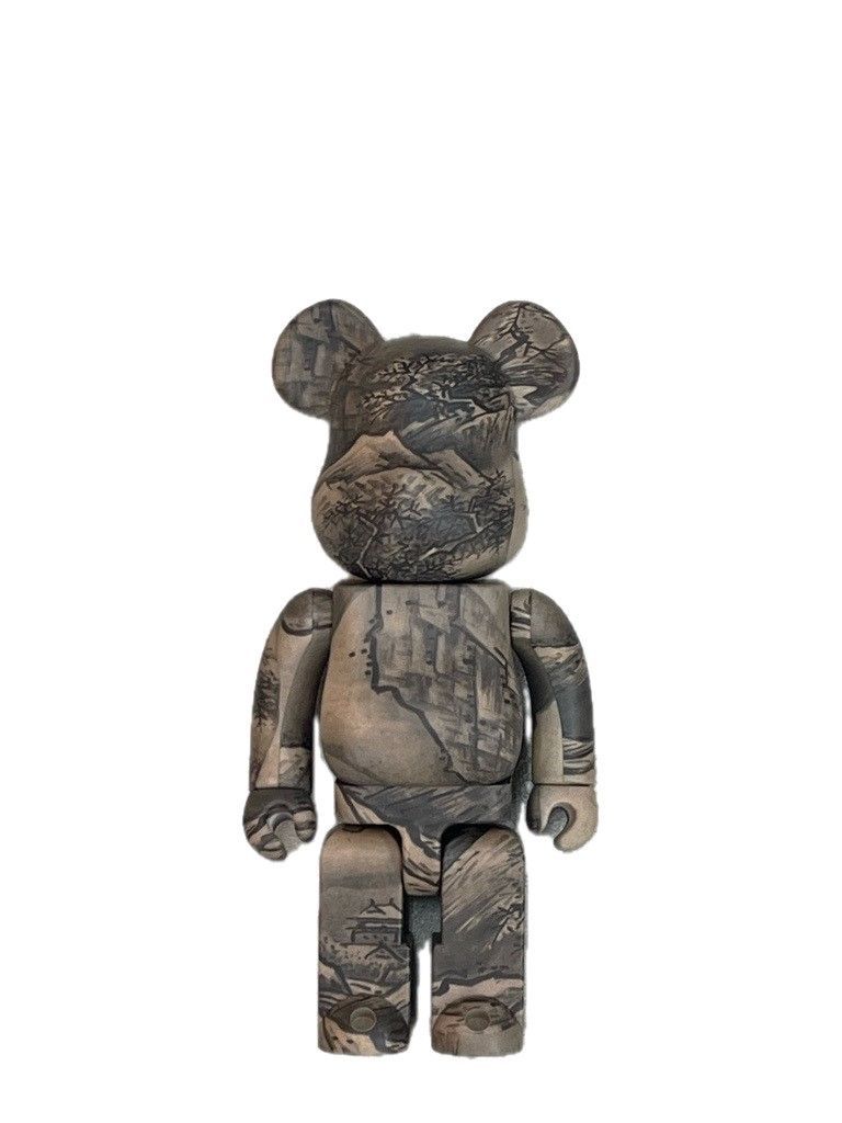 ▽BE@RBRICK ベアブリック 国宝 秋冬山水図冬景色 雪舟等楊 100