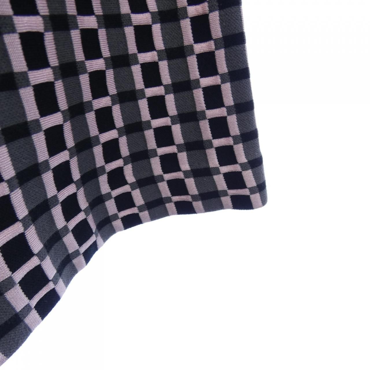 プラダスカート PRADA(プラダ) 18SS Lame pleated jacquard skirt ラメ プリーツ