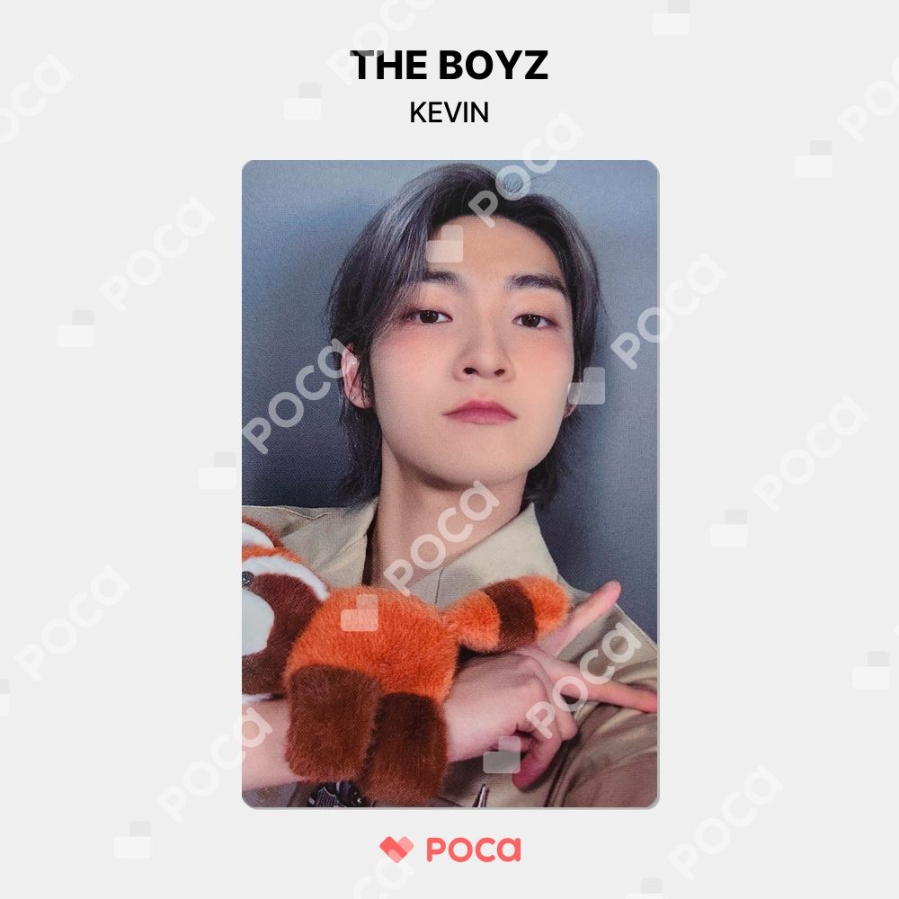 the boyz ケビン　トレカ　セット　ヨントン　アルバム　証明写真 THE BOYZ ケビン トレカ THE BOYZ WORLD TOUR : B-ZONE IN SEOUL