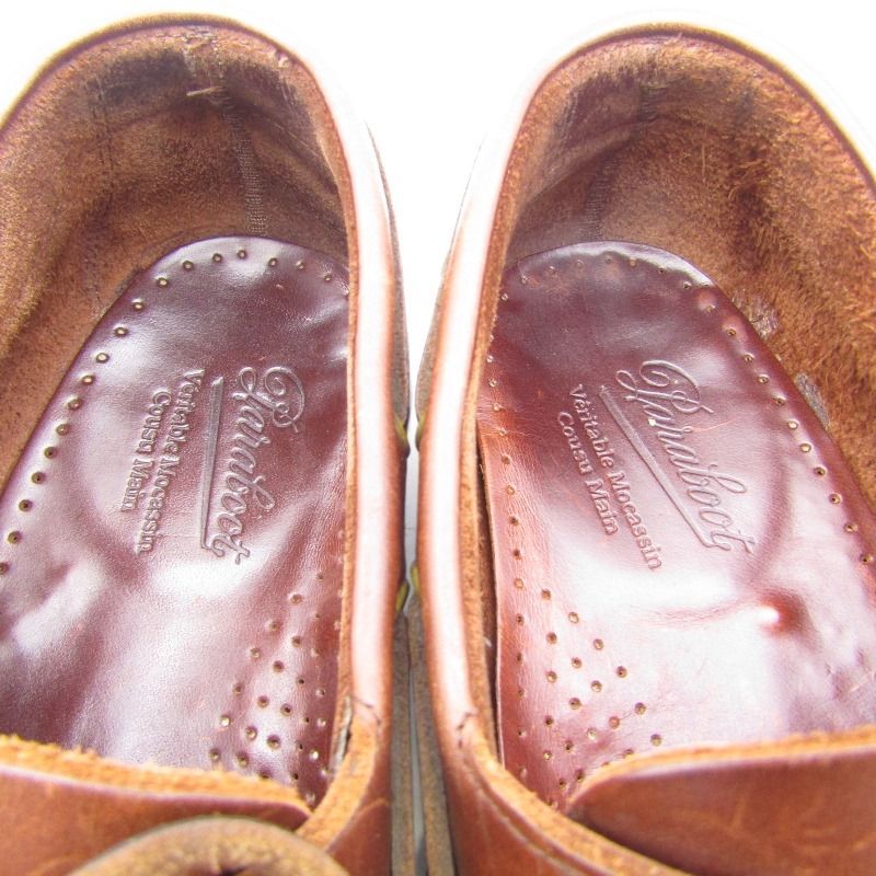 Paraboot パラブーツ UK6.5 デッキシューズ バース モカシン