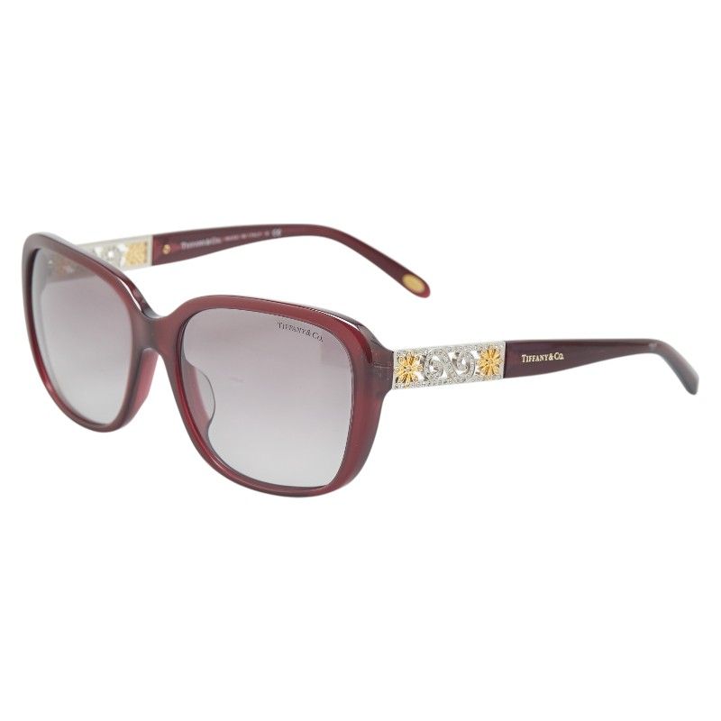 ティファニー ラインストーン TF4120-B-F ブラウン プラスチック レディース TIFFANY&Co.【1-0212633】