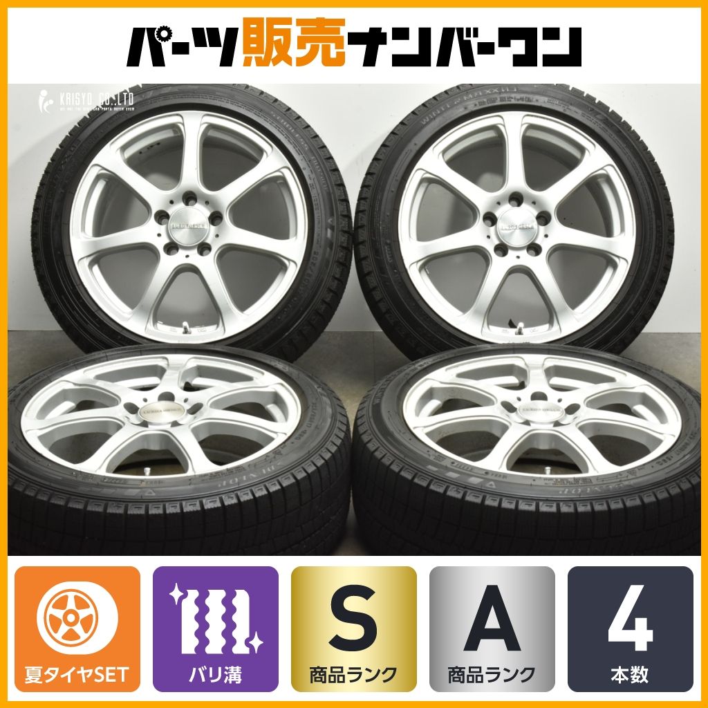 バリ溝 WM03 2024年製】Euro Forsch 17in 7.5J +52 PCD112 ダンロップ 