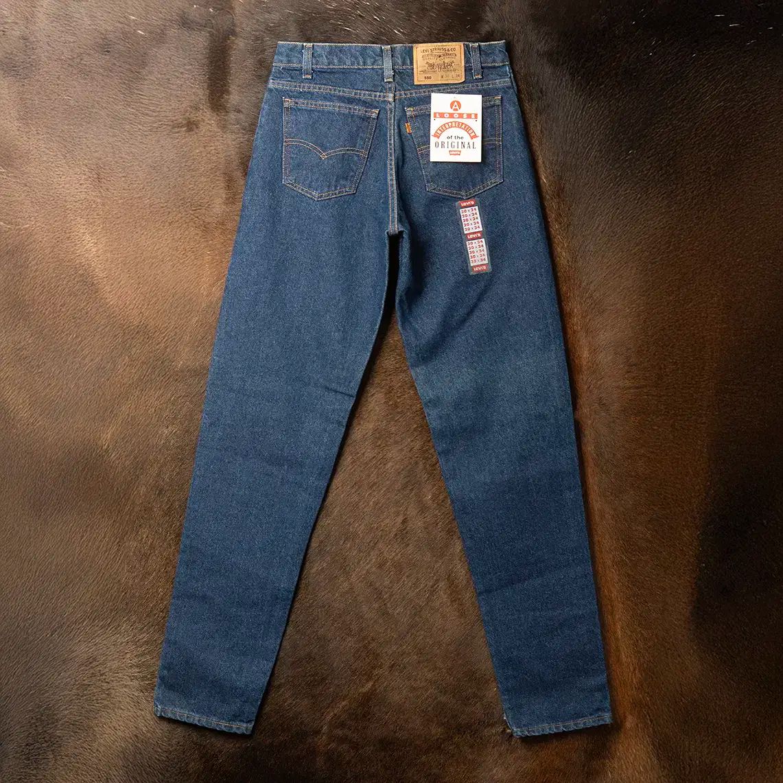 28 90s USA LEVI'S(リーバイス) 550 デニムパンツ デッドストック MB ー 1066