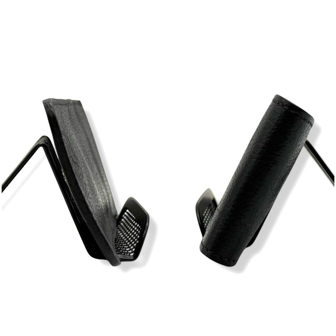 イルビゾンテ フラップ ペンケース 筆箱 ブラック レザー ロゴ 本革