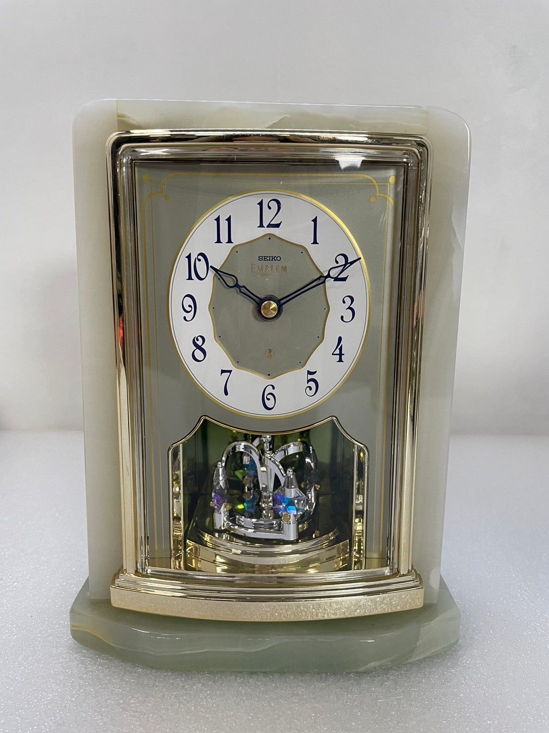 SEIKO/セイコー EMBLEM 大理石 置き時計 HW465G【中古品】 - メルカリ