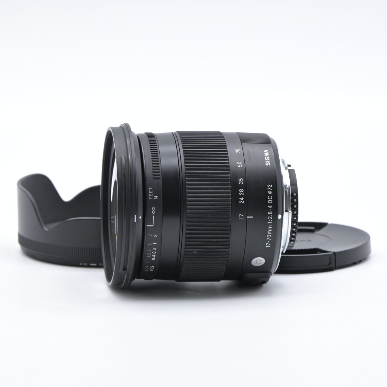 ★訳あり現状品★SIGMA AF 17-70mm F2.8-4 DC MACRO OS HSM CANON 元箱付き♪