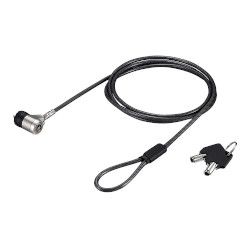 【新品・5営業日で発送】BUFFALO バッファロー BSL05S03 ピンシリンダー錠ワイヤーロック(統一キー対応) No.3(BSL05S03)