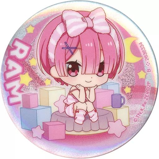 中古】バッジ・ピンズ ラムA 缶バッジ 「ガシャポンくじ Re：ゼロから