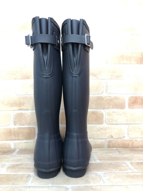 【中古】 HUNTER ハンター WOMENS ORG TALL レインブーツ 長靴 ネイビー UK5 111394062