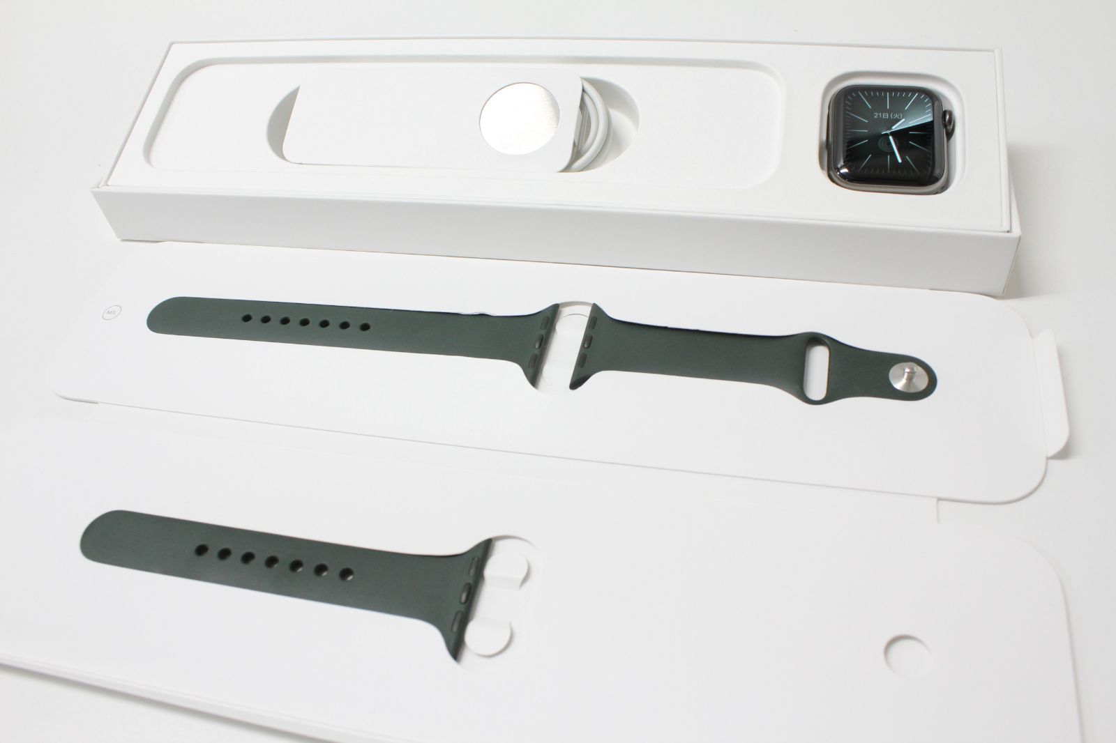 Apple Watch Series 6/GPS+セルラー/ステンレス/40mm/A2375〈M0DW3J/A〉⑥