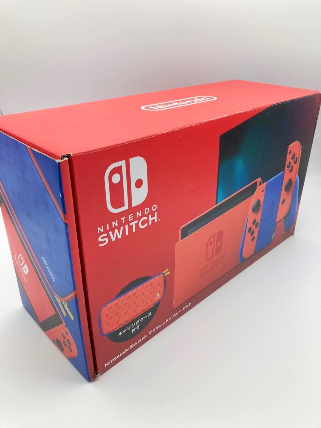 Nintendo Switch マリオレッド×ブルー セット - メルカリ