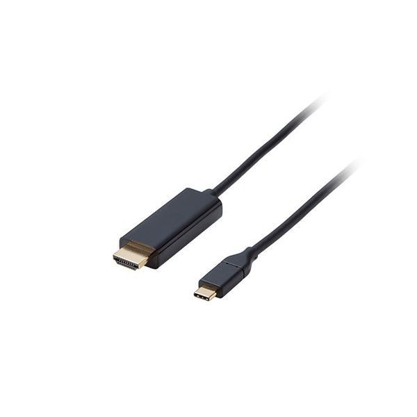 エレコム USB Type-C TM - HDMI R 変換ケーブル 1m ブラック CAC-CHDMI10BK2