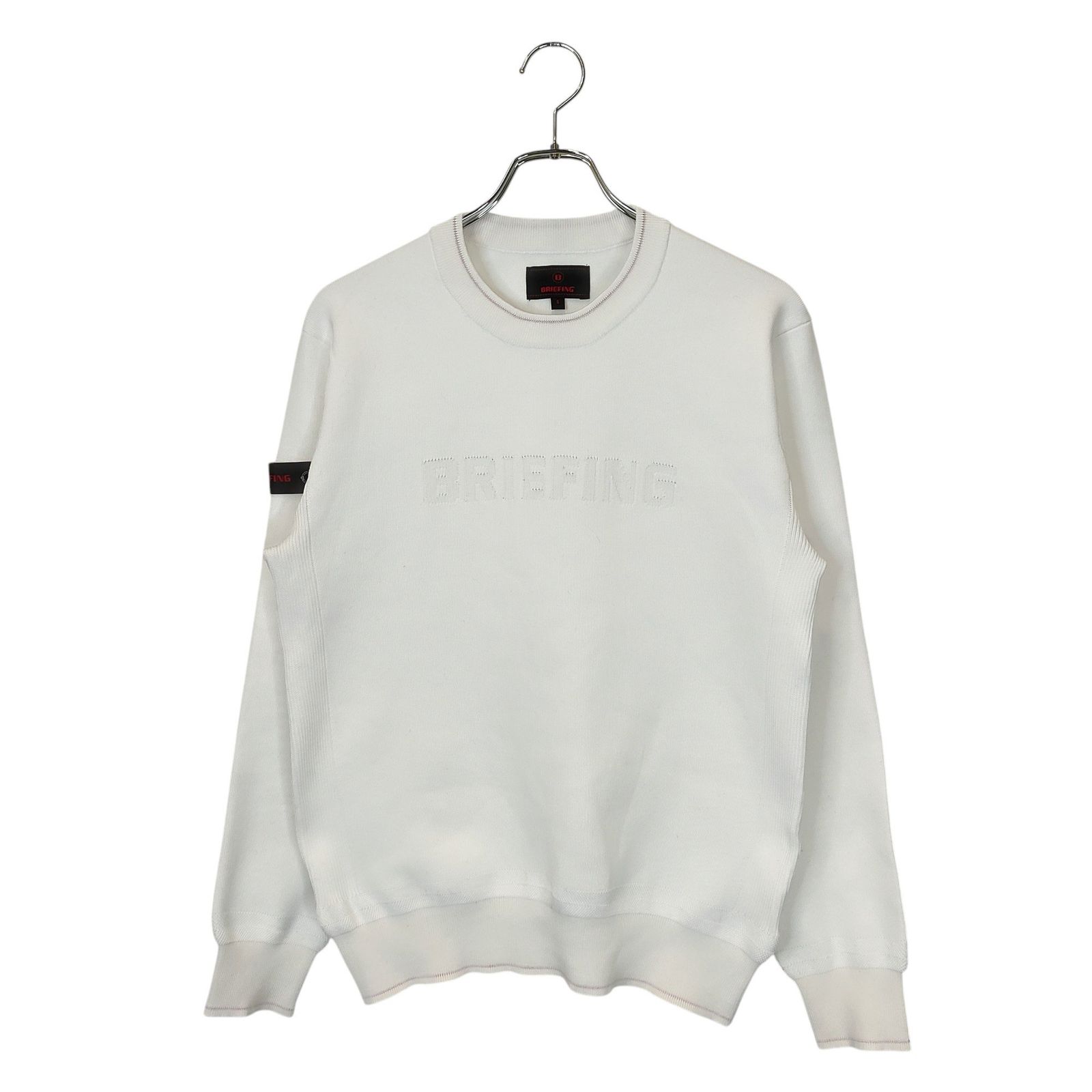 BRIEFING ブリーフィングゴルフ WR CREWNECK KNIT L ブリーフィング ゴルフ ウェア メンズ クルーネックニット