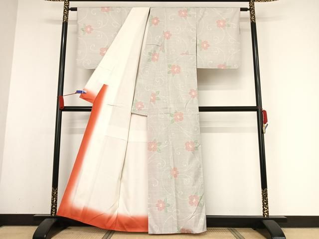 平和屋着物○本場染大島紬 吉祥文 正絹 逸品 CAAU3180yc