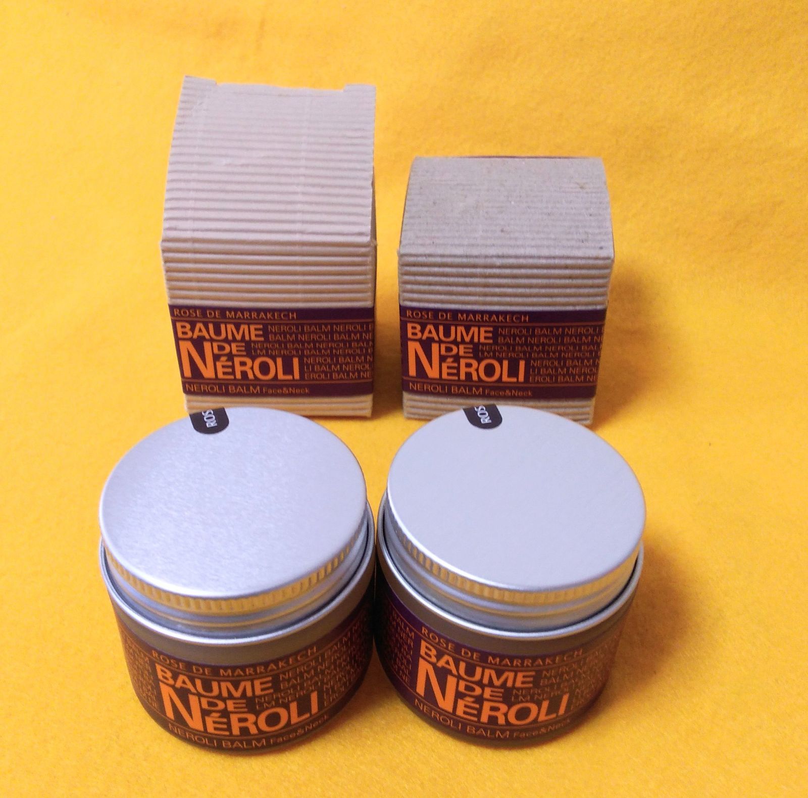 ローズ ド マラケシュ ネロリバーム フェイス&ネック用 オイルバーム　3個 ROSE DE MARRAKECH ネロリバーム〈フェイス&ネック用オイル