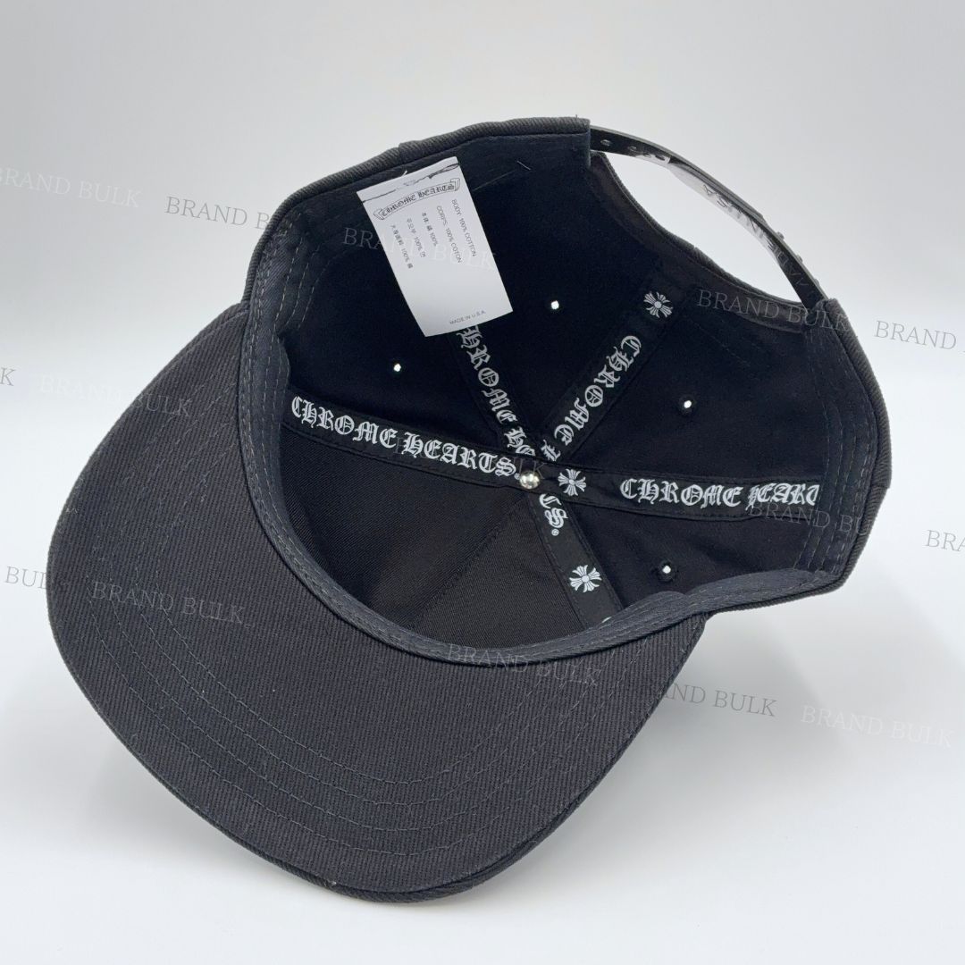 【新品】Chrome Hearts RS3 ブラック デニム キャップ 新品】Chrome Hearts RS3 ブラック デニム キャップ - メルカリ