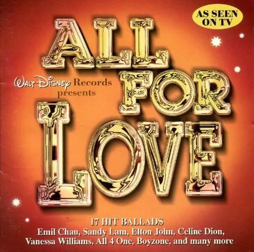中古】輸入洋楽CD Various Artists / ALL FOR LOVE[輸入盤] - メルカリ