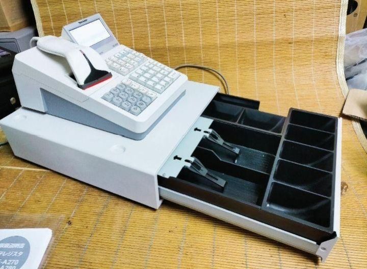 店舗用品 シャープ SHARP レジスター XE-A280 ホワイト 店舗用品